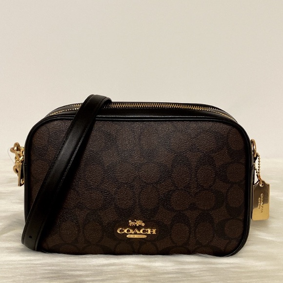 New💃Coach Jes CrossbodyBag In Signature Canvas - Picture 4 of 10